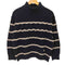 アクアスキュータム AQUASCUTUM アイレットボーダーニット レディース F