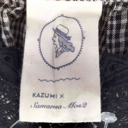 サマンサモスモス samansa Mos2 ×KAZUMI レースブラウス レディース FREE