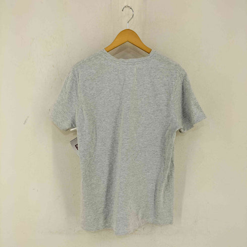 アーペーセー A.P.C. ワンポイント ロゴプリント クルーネックTシャツ 霜降り メンズ JPN:L