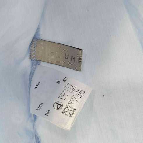 unfilo 抗菌防臭 イージーケア フリルネック シャツ レディース JPN:S