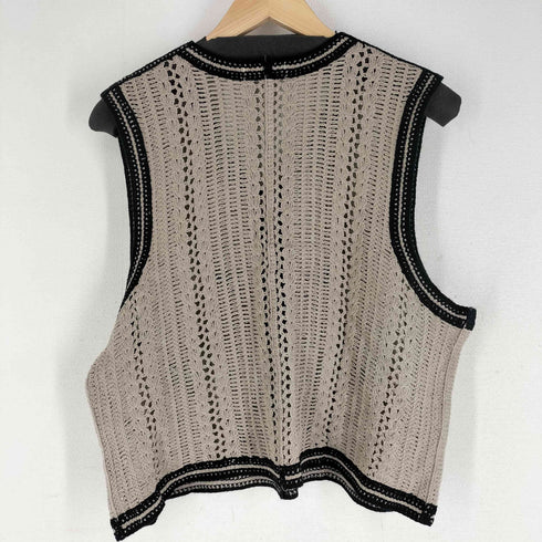 サマンサモスモス samansa Mos2 23ss さがら刺繍ニットベスト レディース FREE