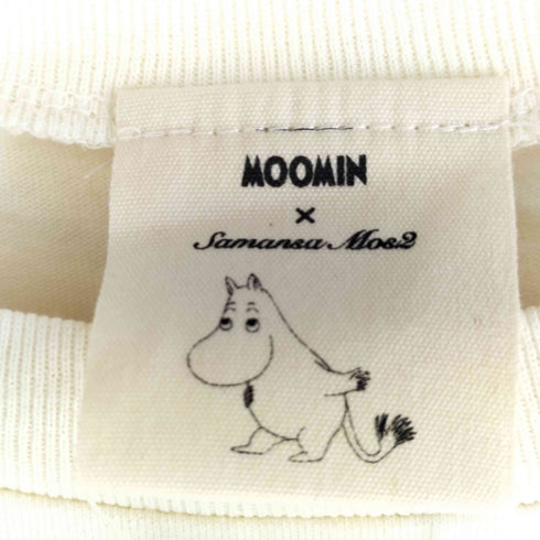 サマンサモスモス samansa Mos2 プリント長袖Tシャツ レディース FREE