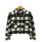 ザラ ZARA Cropped Check Overshirt クロップド オーバーシャツ レディース import:M