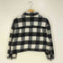 ザラ ZARA Cropped Check Overshirt クロップド オーバーシャツ レディース import:M
