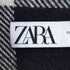 ザラ ZARA Cropped Check Overshirt クロップド オーバーシャツ レディース import:M