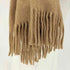 アソースメレ asauce meler キャメル フリンジ マフラー レディース