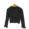 ザラ ZARA Combination Knit Sweater フリルニットブラウス レディース import:M