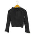 ザラ ZARA Combination Knit Sweater フリルニットブラウス レディース import:M