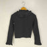 ザラ ZARA Combination Knit Sweater フリルニットブラウス レディース import:M
