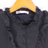 ザラ ZARA Combination Knit Sweater フリルニットブラウス レディース import:M