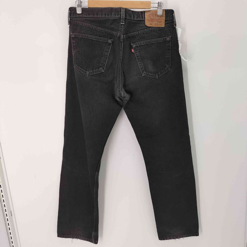 リーバイス Levis USA製 90s 97年製 ボタン裏522 501 ボタンフライ先染めブラックデニム メンズ W34L32