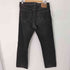 リーバイス Levis USA製 90s 97年製 ボタン裏522 501 ボタンフライ先染めブラックデニム メンズ W34L32