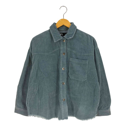ザラ ZARA Corduroy Jacket コーデュロイ ジャケット レディース import:M