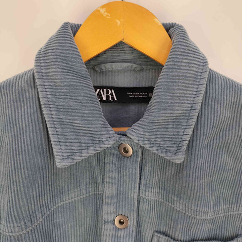 ザラ ZARA Corduroy Jacket コーデュロイ ジャケット レディース import:M