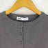 ザラ ZARA Cropped Ribbed Cardigan クロップド リブニットカーディガン レディース import:M