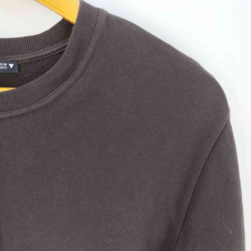 ザラ ZARA スウェット ドッキング ティアード ワンピース レディース import:S