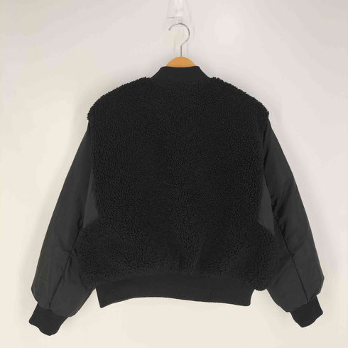 ザラ ZARA ボア切替 中綿スリーブ ブルゾン MA-1 レディース import:S