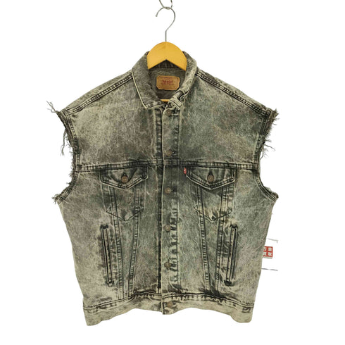 リーバイス Levis 70507-0253 ケミカルウォッシュ カットオフ デニムベスト メンズ JPN:M