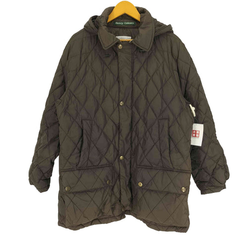 ヘンリーコットンズ Henry Cottons PIUMA DOCA フーデッド キルティング ダウン コート メンズ 48