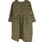 ホコモモラ Jocomomola 22aw 2WAY Alineado 起毛チェックワンピース レディース 40