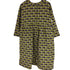 ホコモモラ Jocomomola 22aw 2WAY Alineado 起毛チェックワンピース レディース 40