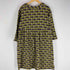 ホコモモラ Jocomomola 22aw 2WAY Alineado 起毛チェックワンピース レディース 40