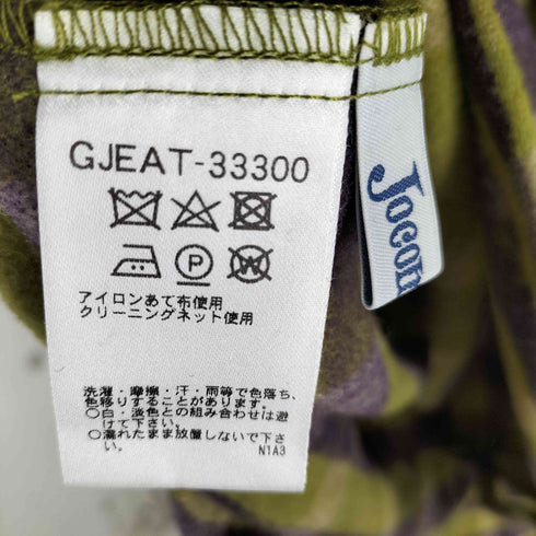 ホコモモラ Jocomomola 22aw 2WAY Alineado 起毛チェックワンピース レディース 40