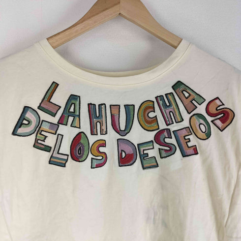 ホコモモラ Jocomomola Hucha デザイン長袖Tシャツ レディース 40