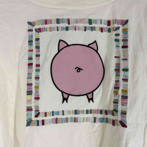ホコモモラ Jocomomola Hucha デザイン長袖Tシャツ レディース 40