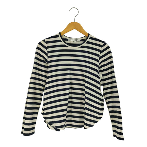 コムデギャルソンコムデギャルソン COMME des GARCONS COMME des GARCONS ボーダー クルーネック ロングスリーブTシャツ レディース JPN:XS
