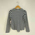 コムデギャルソンコムデギャルソン COMME des GARCONS COMME des GARCONS ボーダー クルーネック ロングスリーブTシャツ レディース JPN:XS