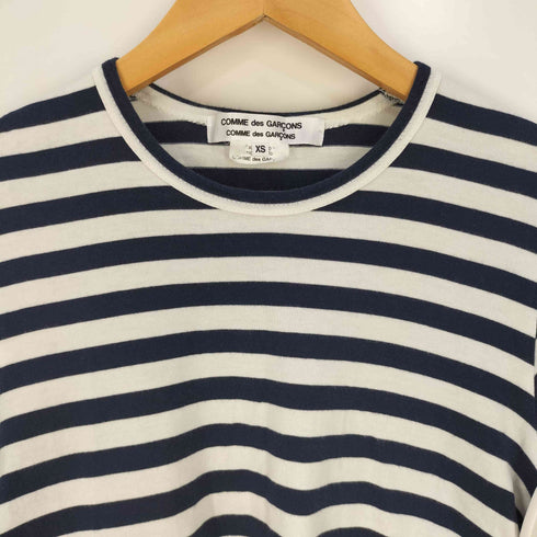 コムデギャルソンコムデギャルソン COMME des GARCONS COMME des GARCONS ボーダー クルーネック ロングスリーブTシャツ レディース JPN:XS
