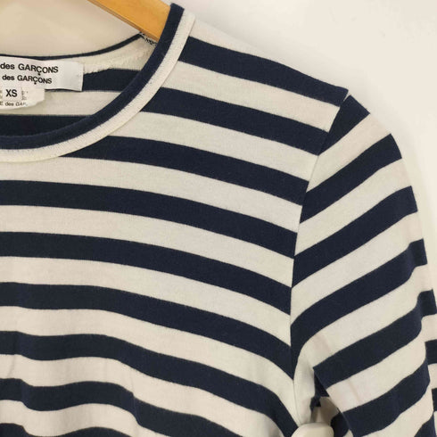 コムデギャルソンコムデギャルソン COMME des GARCONS COMME des GARCONS ボーダー クルーネック ロングスリーブTシャツ レディース JPN:XS