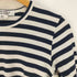 コムデギャルソンコムデギャルソン COMME des GARCONS COMME des GARCONS ボーダー クルーネック ロングスリーブTシャツ レディース JPN:XS