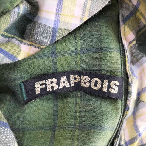 フラボア FRAPBOIS グラデーションチェックシャツ メンズ