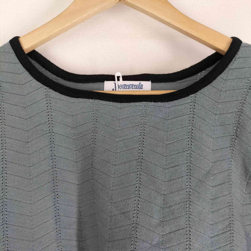 ホコモモラ Jocomomola Core ポイント刺繍ニットプルオーバー レディース 40