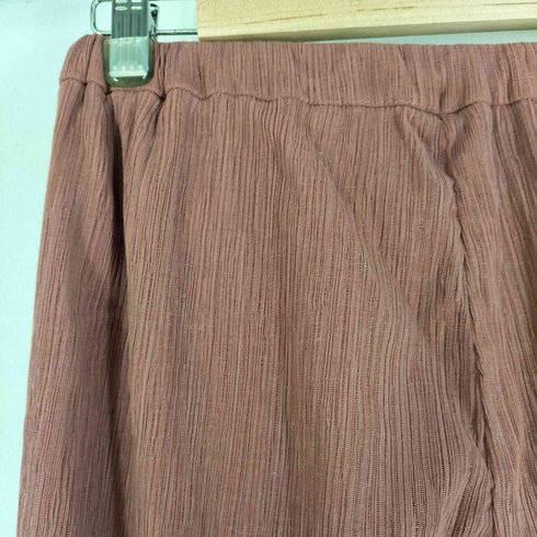 ホコモモラ Jocomomola シアークレープ フレアレッグパンツ レディース 40