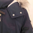 ホリスター Hollister ボアライニング ファーフード ダウンジャケット レディース import:XS