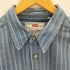 リーバイス Levis 香港製 ストライプコットンシャツ メンズ JPN:XL