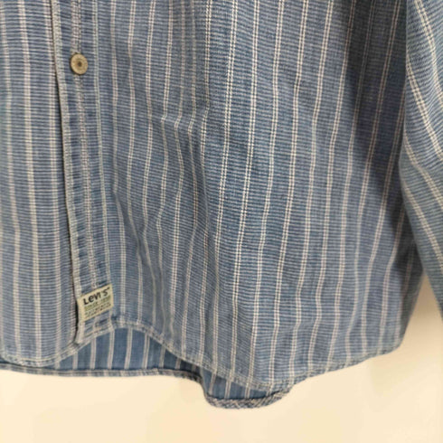 リーバイス Levis 香港製 ストライプコットンシャツ メンズ JPN:XL