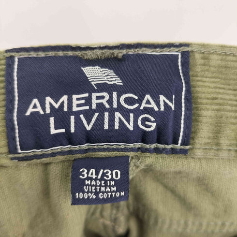 アメリカンリビング AMERICAN LIVING コーデュロイストレートパンツ メンズ 34/30