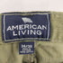アメリカンリビング AMERICAN LIVING コーデュロイストレートパンツ メンズ 34/30