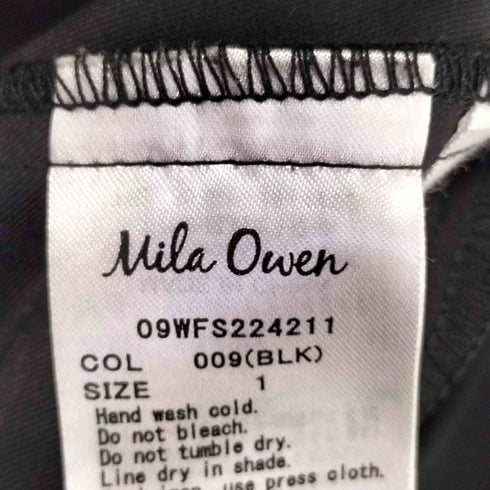 ミラオーウェン Mila Owen タックフレアボリュームスカート レディース JPN:1