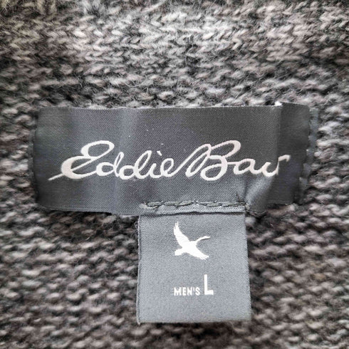 エディーバウアー Eddie Bauer ジップアップ ウールニット メンズ JPN:L