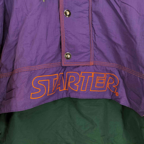 スターター STARTER 韓国製 ナイロン パファーアノラックジャケット メンズ JPN:XL
