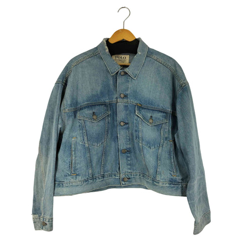 デニムアンドサプライ ラルフローレン DENIM & SUPPLY RALPH LAUREN クロップドデニムジャケット メンズ JPN:L
