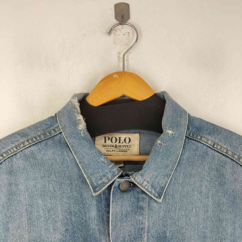 デニムアンドサプライ ラルフローレン DENIM & SUPPLY RALPH LAUREN クロップドデニムジャケット メンズ JPN:L