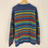 NY jeans マルチカラー ボーダーアクリルニット メンズ JPN:XL