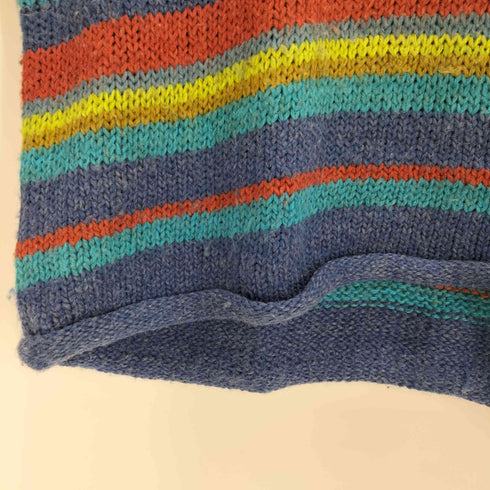 NY jeans マルチカラー ボーダーアクリルニット メンズ JPN:XL