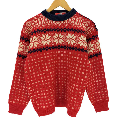 VIKING KNIT ノルウェー製 ハンドメイド ノルディック柄ニット メンズ JPN:M
